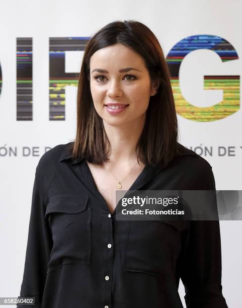 Dafne Fernandez attends the 'Dirige' photocall at the SGAE on March 27, 2017 in Madrid, Spain.