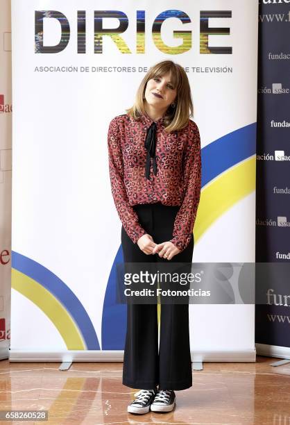 Angy Fernandez attends the 'Dirige' photocall at the SGAE on March 27, 2017 in Madrid, Spain.
