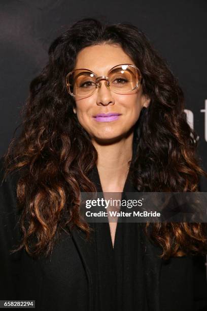 Mozhan Marno attends the Broadway Opening Night Production of "Sweat" at studio 54 Theatre on March 26, 2017 in New York City.