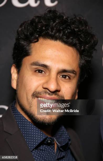 Reza Salazar attends the Broadway Opening Night Production of "Sweat" at studio 54 Theatre on March 26, 2017 in New York City.