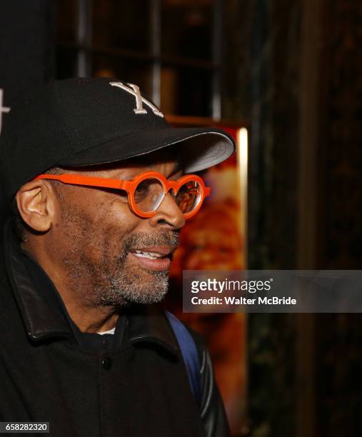 Spike Lee attends the Broadway Opening Night Production of "Sweat" at studio 54 Theatre on March 26, 2017 in New York City.