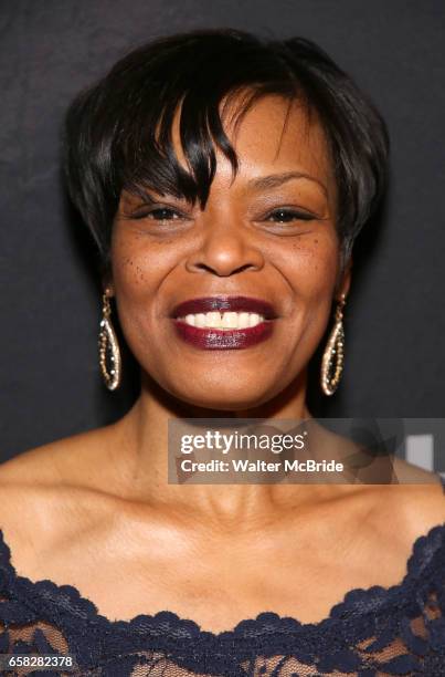 Lisa Renee Pitts attends the Broadway Opening Night Production of "Sweat" at studio 54 Theatre on March 26, 2017 in New York City.