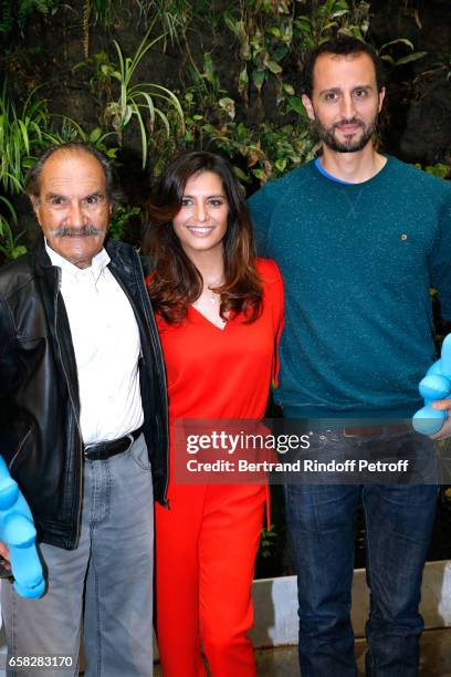 Voice of "Le Grand Schtroumpf", Gerard Hernandez, voice of "La Schtroumpfette", Laetitia Milot and voice of "Schtroumpf Maladroit", Arie Elmaleh...