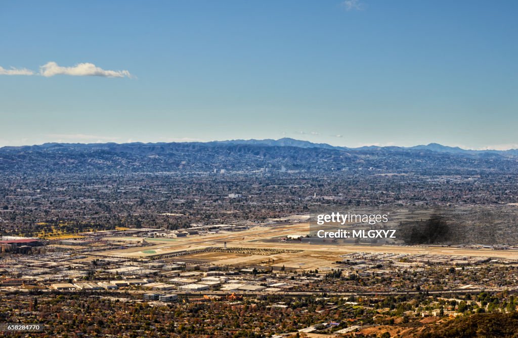 Burbank Bob Hope Airport in the San Fernando Valley