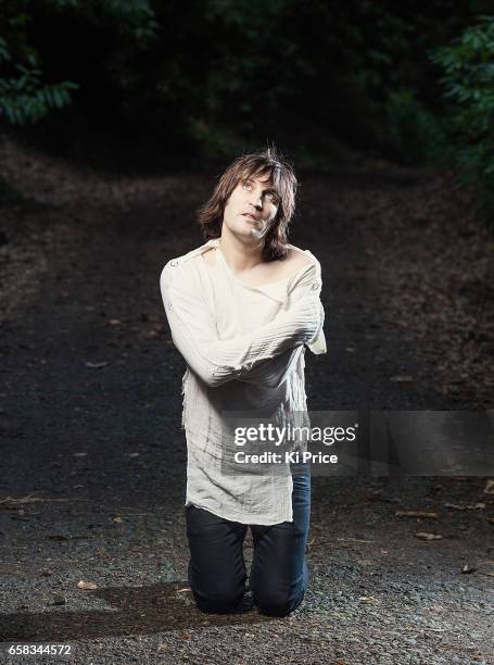 Comedian and tv presenter Noel Fielding is photographed on February 3, 2013 in London, England.