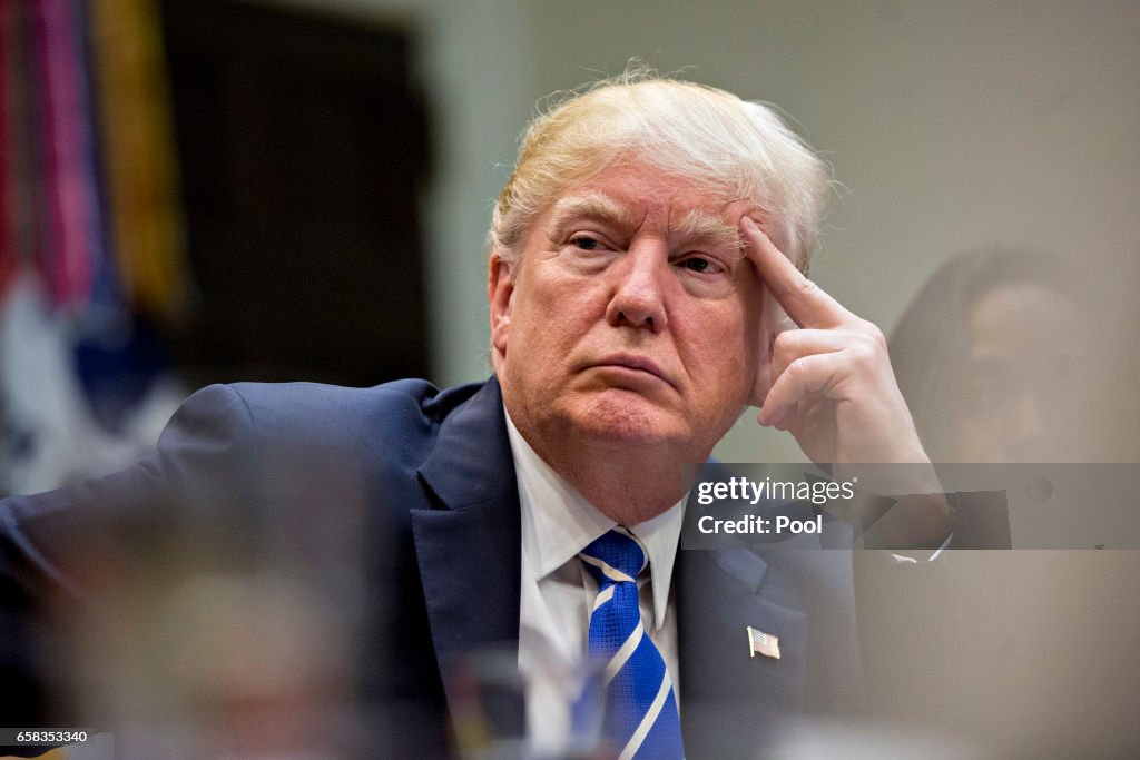 President Trump Participates In Roundtable With Women Small Business Owners