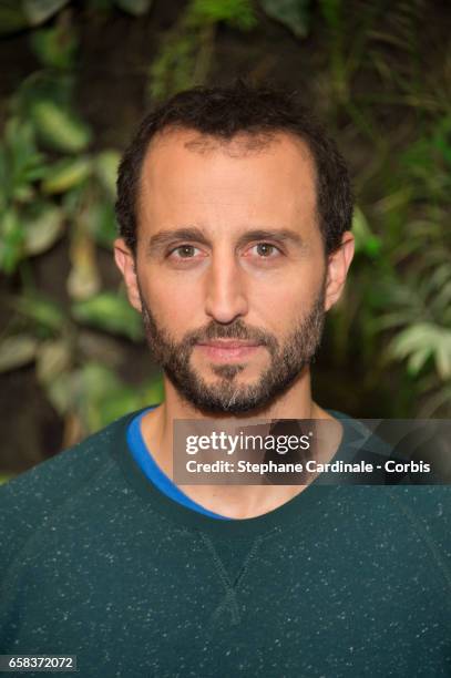 Voice of 'Schtroumpf Maladroit', Arie Elmaleh attends the 'Smurfs : The Lost Village - Les Schtroumpfs : Le Village Perdu' Paris Photo Call at Hotel...