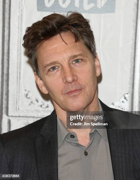 Actor/director Andrew McCarthy attends the Build series to discuss "Just Fly Away" at Build Studio on March 27, 2017 in New York City.