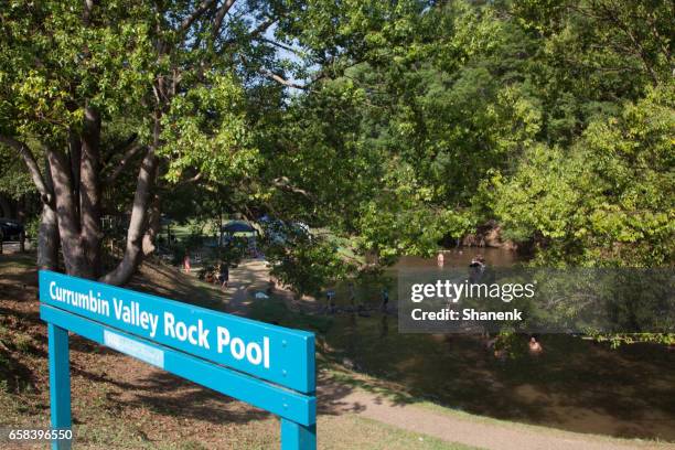 currumbin rock pools, gold coast. australia - valley stock pictures, royalty-free photos & images