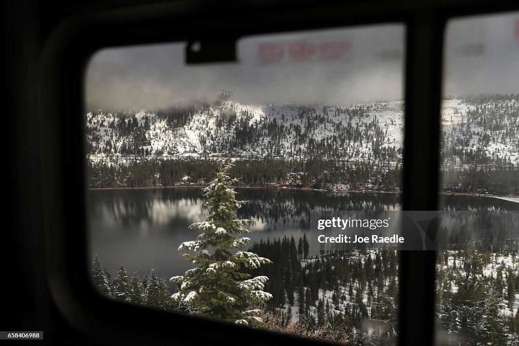 Amtrak's Zephyr Train, Offering Spectacular Views Of American West, Under T