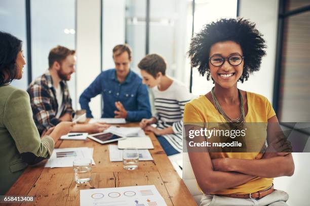 il mio team è sinonimo di successo - intern foto e immagini stock