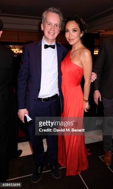 Frank Skinner and Myleene Klass attend the English National Opera Spring Gala 2017 at Rosewood London on March 27, 2017 in London, England.