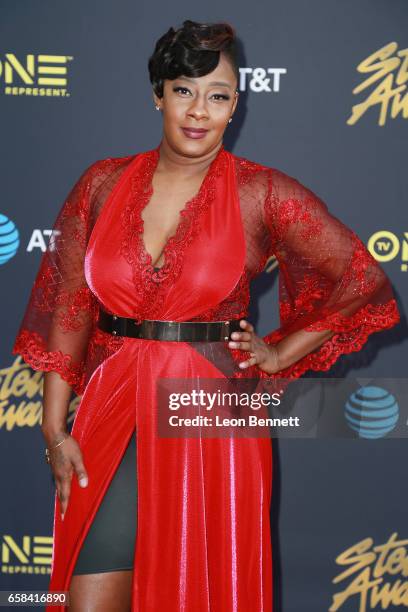 Music artist Jessica Reedy attends the 32nd annual Stellar Gospel Music Awards at the Orleans Arena on March 25, 2017 in Las Vegas, Nevada.