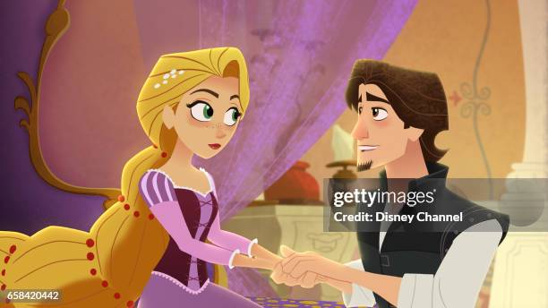 What the Hair?!" - Rapunzel and Cassandra venture out to a wizard's cottage to try and find out what has happened to her hair. This episode of...