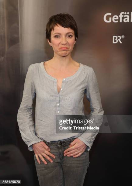 German actress Julia Koschitz attends the 'Perfect Easter Table' in favor of the Heinz Hoenig Charity-Organisation in the Alstertal shopping center...