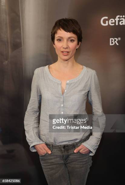 German actress Julia Koschitz attends the 'Perfect Easter Table' in favor of the Heinz Hoenig Charity-Organisation in the Alstertal shopping center...
