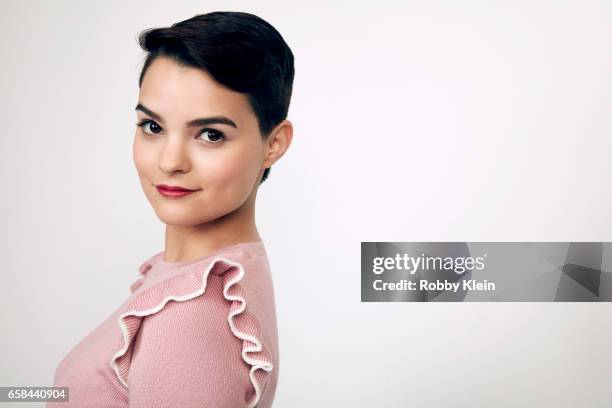 Brianna Hildebrand of 'Tragedy Girls' poses for a portrait at The Wrap and Getty Images SxSW Portrait Studio on March 12, 2017 in Austin, Texas.