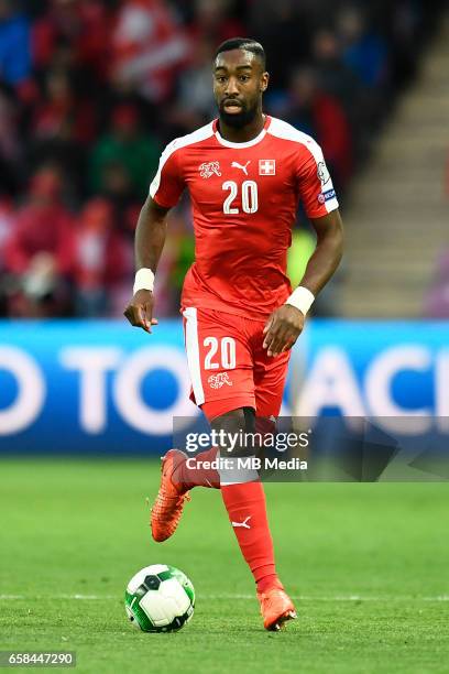 Genf; Fussball WM Quali - Schweiz - Lettland;"Johan Djourou "