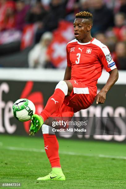 Genf; Fussball WM Quali - Schweiz - Lettland;"J. Francois Moubandje "