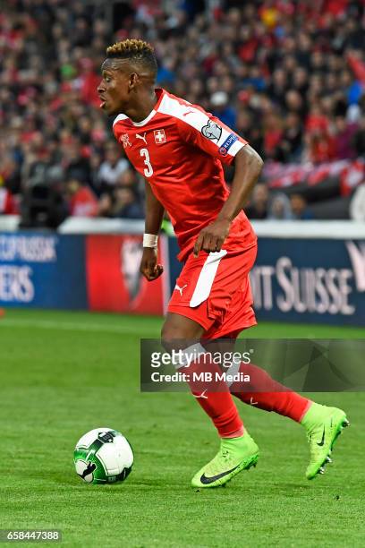 Genf; Fussball WM Quali - Schweiz - Lettland;"J. Francois Moubandje "