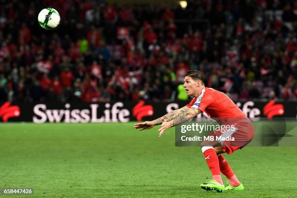 Genf; Fussball WM Quali - Schweiz - Lettland;"Steven Zuber "