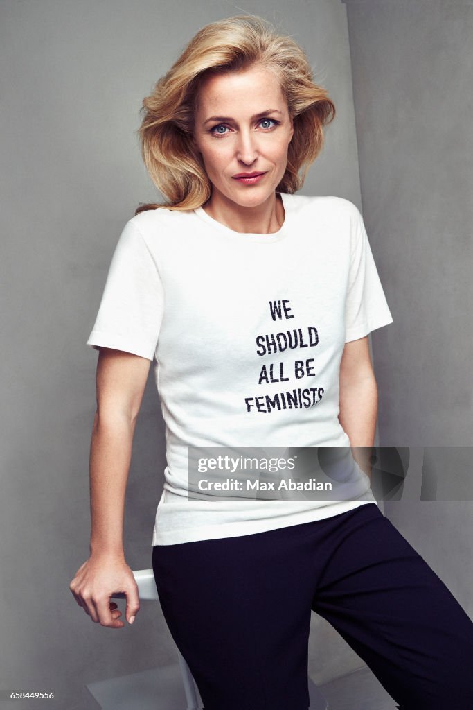 Gillian Anderson, Red Magazine, April 1, 2017