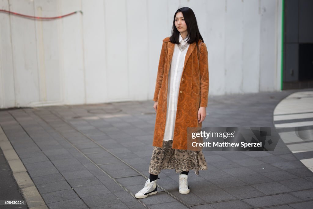 Street Style - Amazon Fashion Week Tokyo 2017 A/W