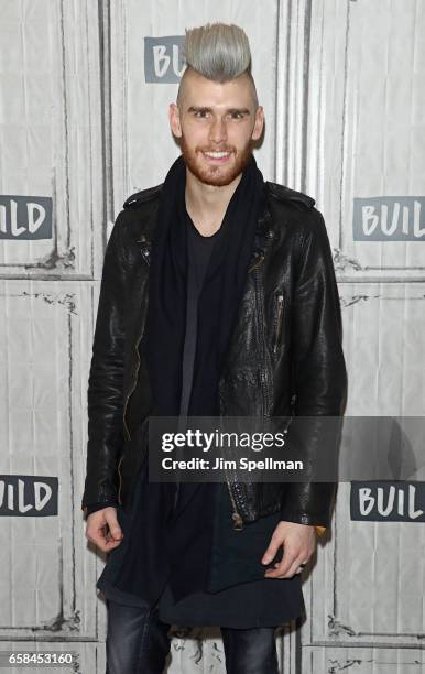 Musician Colton Dixon attends the Build series to discuss "Identity" at Build Studio on March 27, 2017 in New York City.