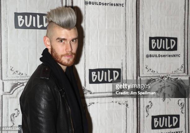 Musician Colton Dixon attends the Build series to discuss "Identity" at Build Studio on March 27, 2017 in New York City.