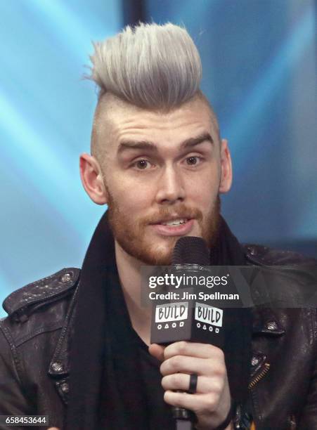 Musician Colton Dixon attends the Build series to discuss "Identity" at Build Studio on March 27, 2017 in New York City.