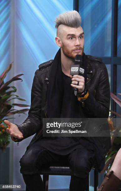 Musician Colton Dixon attends the Build series to discuss "Identity" at Build Studio on March 27, 2017 in New York City.