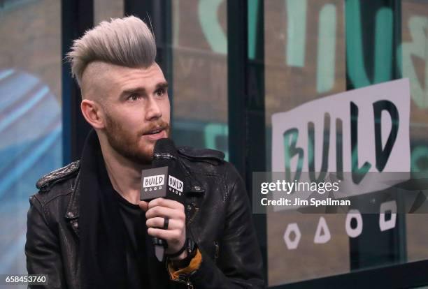 Musician Colton Dixon attends the Build series to discuss "Identity" at Build Studio on March 27, 2017 in New York City.