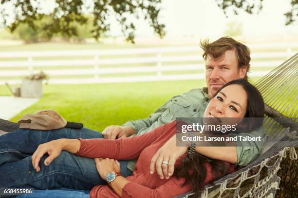 Joanna Gaines and Chip Gaines of HGTV's 'Fixer Uppers' are photographed for People Magazine on August 23, 2016 in Waco, Texas. PUBLISHED IMAGE.