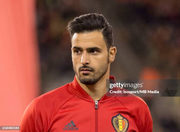 Brussels, Belgium / Fifa WC 2018 Qualifying match : Belgium vs Greece / Nacer CHADLI"n"nEuropean Qualifiers / Qualifying Round Group H / "nPicture by...