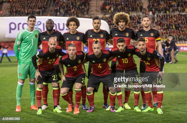 Brussels, Belgium / Fifa WC 2018 Qualifying match : Belgium vs Greece / team photo picture"n"nEuropean Qualifiers / Qualifying Round Group H /...