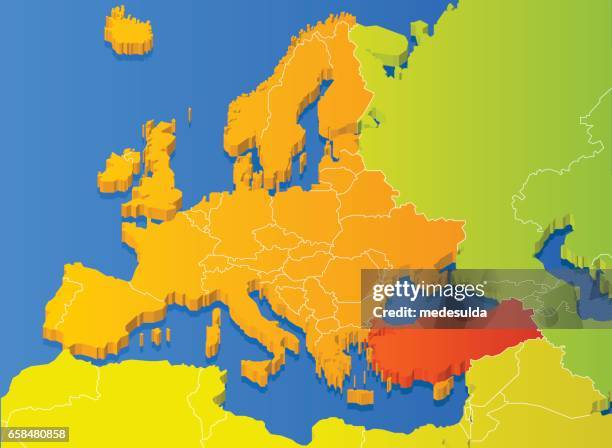 illustrations, cliparts, dessins animés et icônes de l'europe - bosphore