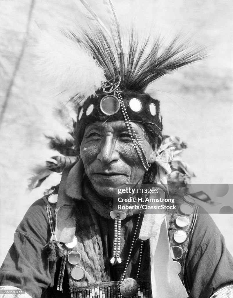 1920s PORTRAIT NATIVE...