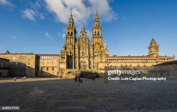 santiago de compostela - ciudades capitales - fotografias e filmes do acervo