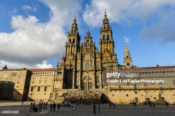 santiago de compostela - ciudades capitales - fotografias e filmes do acervo