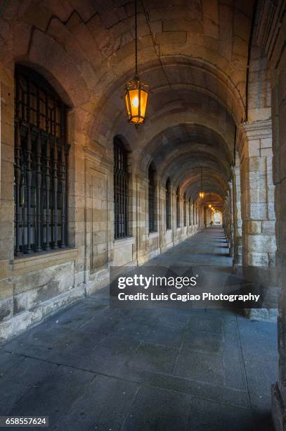 santiago de compostela - ciudades capitales - fotografias e filmes do acervo