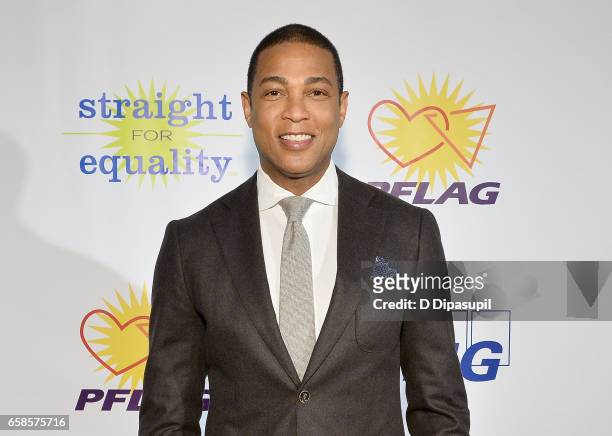 Media presenter, journalist Don Lemon attends the ninth annual PFLAG National Straight for Equality Awards Gala on March 27, 2017 in New York City.