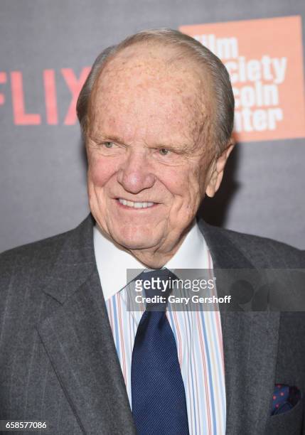 Director/producer/ writer George Stevens Jr. Attends the "Five Came Back" world premiere at Alice Tully Hall at Lincoln Center on March 27, 2017 in...