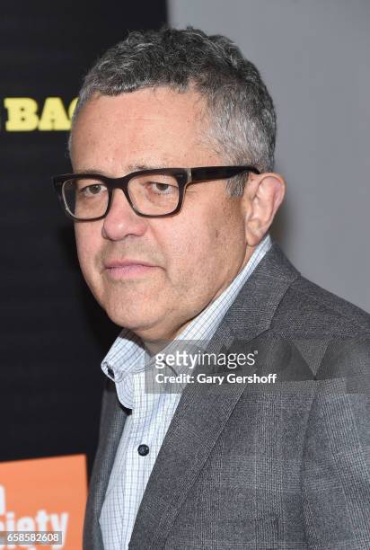 Author and legal analyst Jeffrey Toobin attends the "Five Came Back" world premiere at Alice Tully Hall at Lincoln Center on March 27, 2017 in New...
