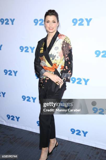 Bridget Moynahan attends the "Blue Bloods" 150th Episode Celebration at 92Y on March 27, 2017 in New York City.