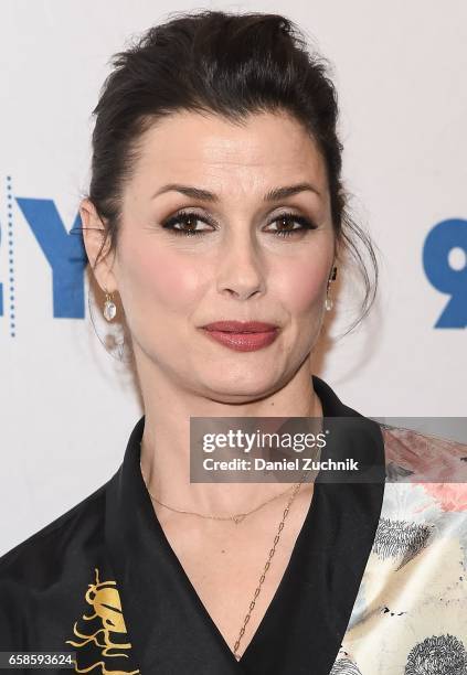 Bridget Moynahan attends the Blue Bloods 150th episode celebration at 92Y on March 27, 2017 in New York City.