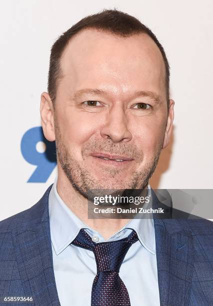 Donnie Wahlberg attends the Blue Bloods 150th episode celebration at 92Y on March 27, 2017 in New York City.