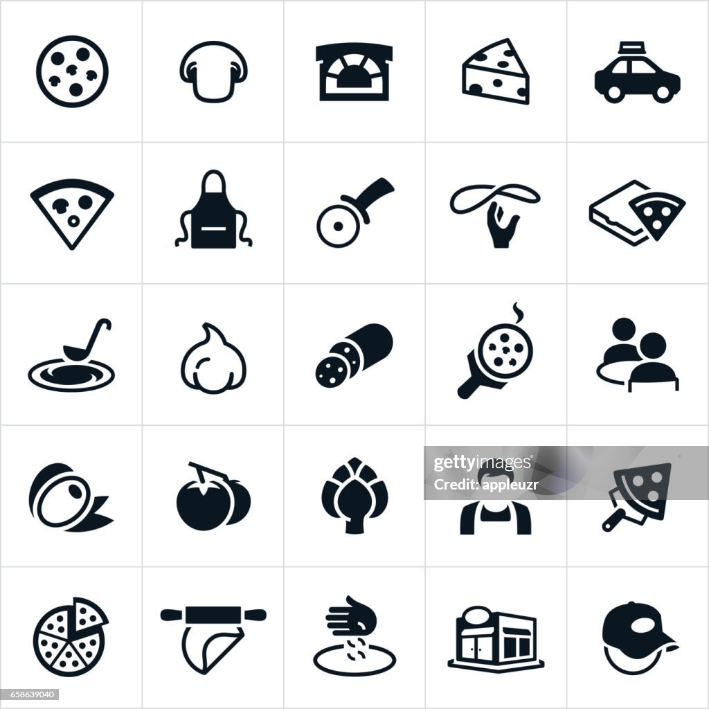 Pizza Icons