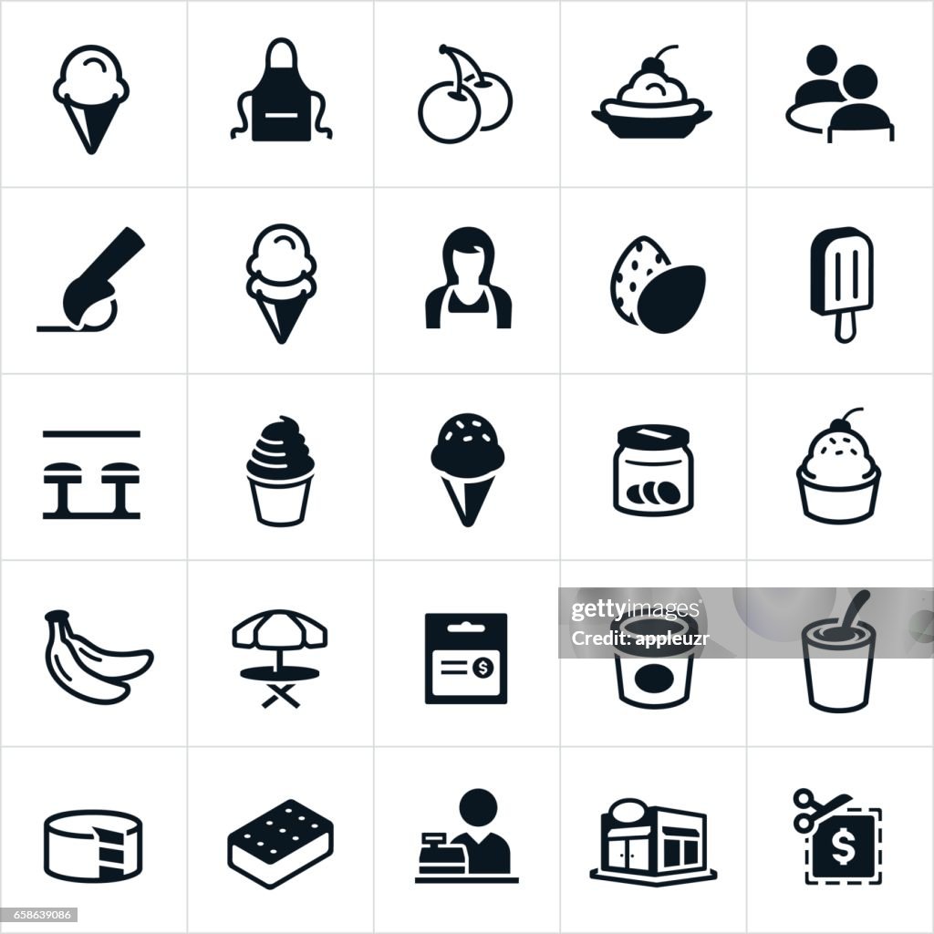 Ice Cream Icons