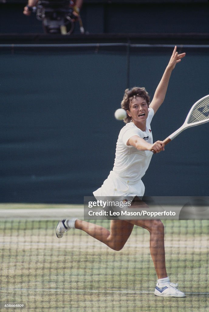 Jo Durie At 1983 Wimbledon Championships