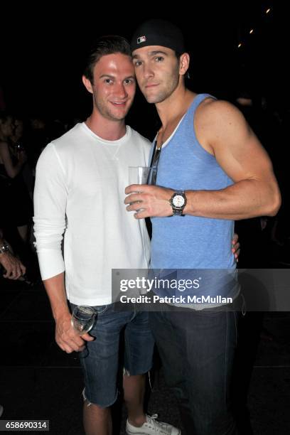 Ben Becton and Jeremiah Morris attend PATRICK DUFFY and I AMSTERDAM Present PRIDE at The Standard on June 28, 2009 in New York City.